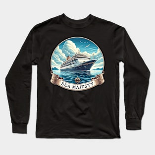 Cruise Ship, Sea Majesty Long Sleeve T-Shirt